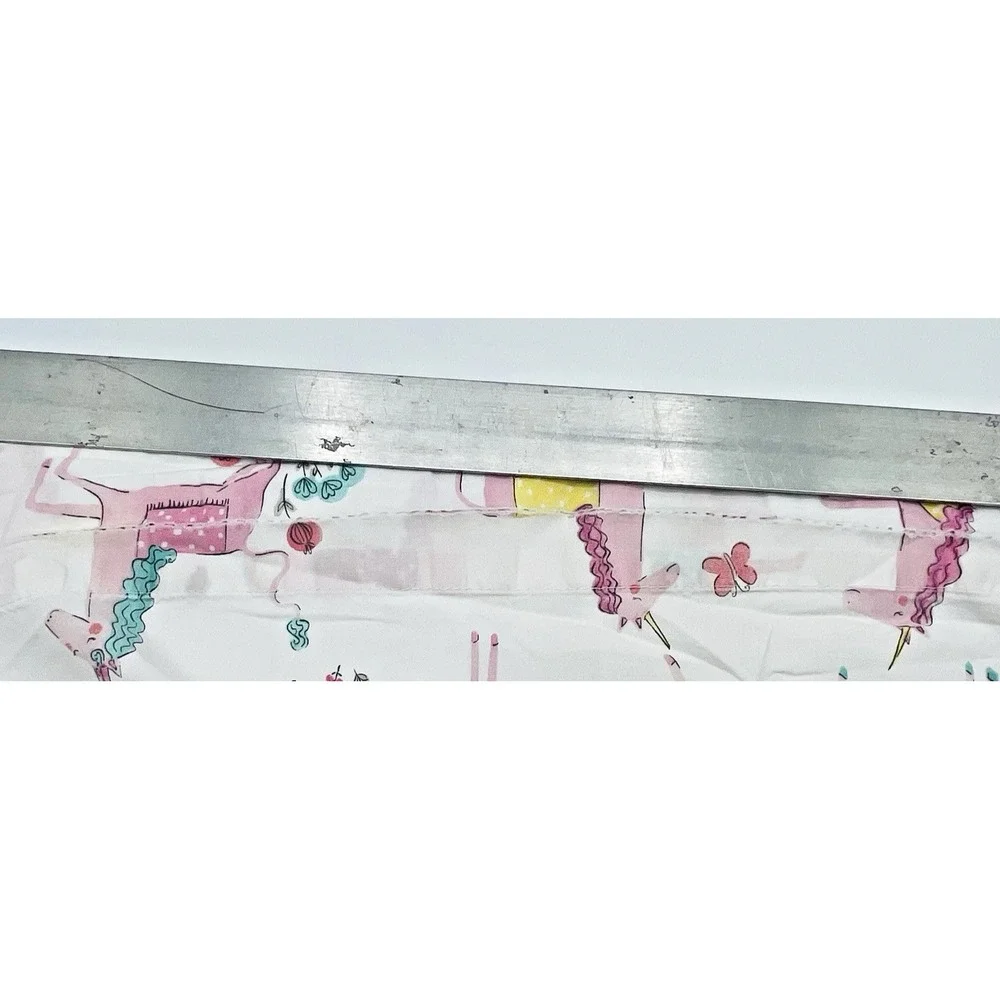 4pc POTTERY BARN KIDS Queen MAGICAL UNICORN ORGANIC SHEET SET FLANNEL See photos